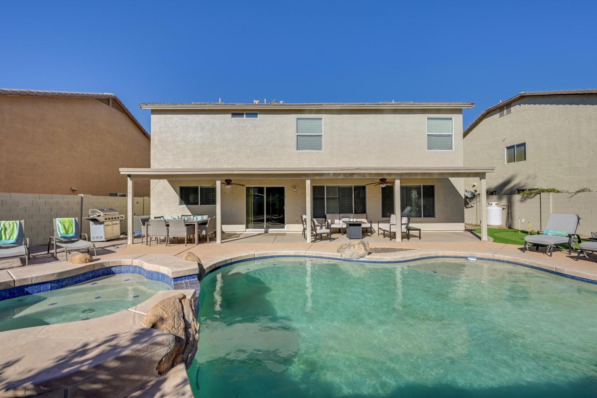 Spacious Arizona Home Pool, 9 Mi To San Tan Mtn Queen Creek Esterno foto